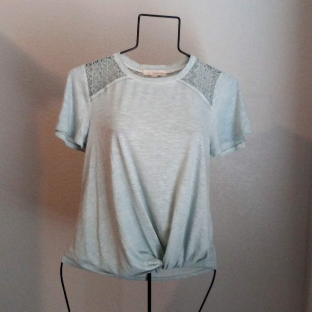 Rewind turquoise blouse xs
